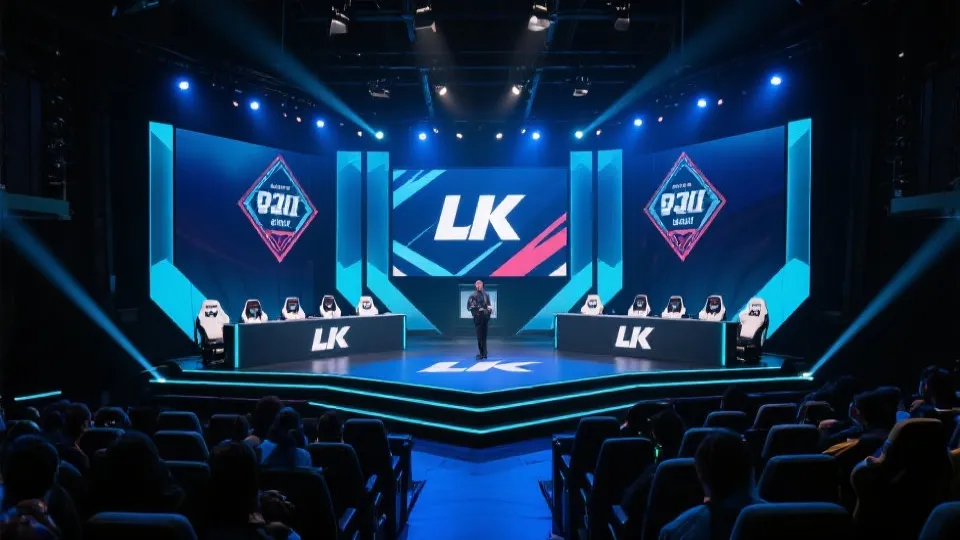 LCK 官方赛事舞台